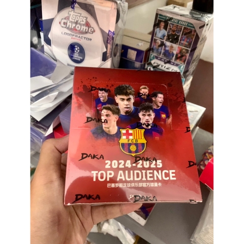 Hộp thẻ bóng đá Daka Barcelona Fan Set Box 2024/25