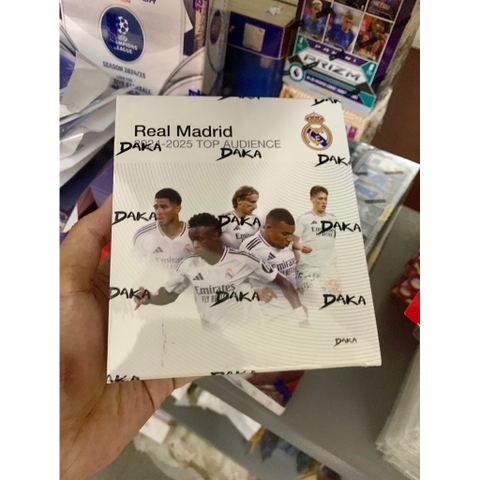 Hộp thẻ bóng đá Daka Real Madrid Fan Set Box 2024/25