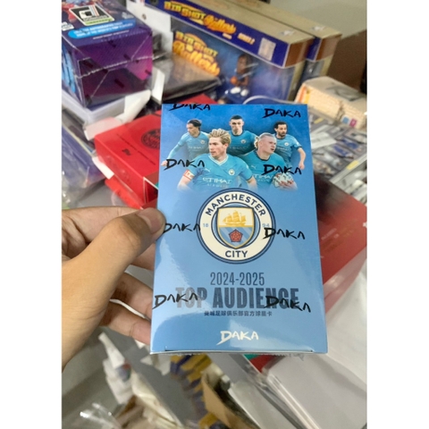 Hộp thẻ bóng đá Daka Manchester City Box 2024/25