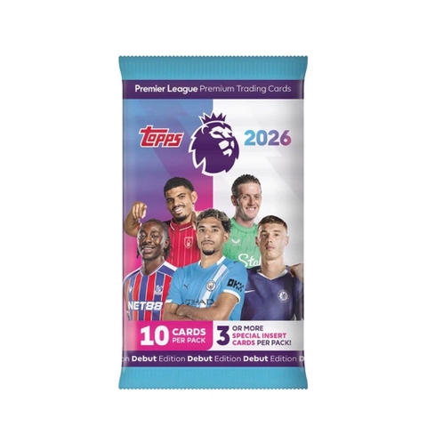 Gói thẻ bóng đá Topps Premier League 2025/26