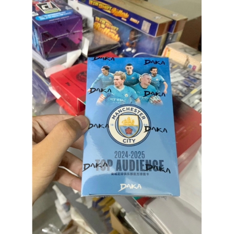 Hộp thẻ bóng đá Daka Manchester City Box 2024/25