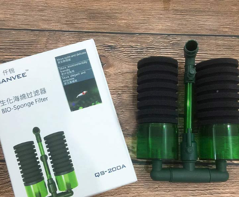 🐠 LỌC VI SINH QS-100 / QS-200 – LỌC SẠCH HIỆU QUẢ, NUÔI VI SINH ỔN ĐỊNH HỒ CÁ 🐠