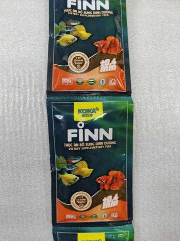 Cám Finn - Thức Ăn Dinh Dưỡng Sinh Học Dành Cho Cá Cảnh