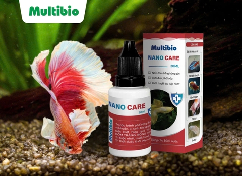 🐠 Thuốc Trị Nấm Nano Care Multibio Cho Cá Cảnh - Hỗ Trợ Điều Trị Nấm, Phục Hồi Sức Khỏe Cá