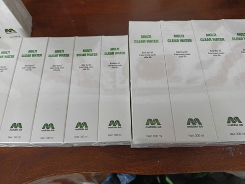 🐠 MULTI CLEAR WATER MULTIBIO – LÀM TRONG NƯỚC NHANH CHÓNG