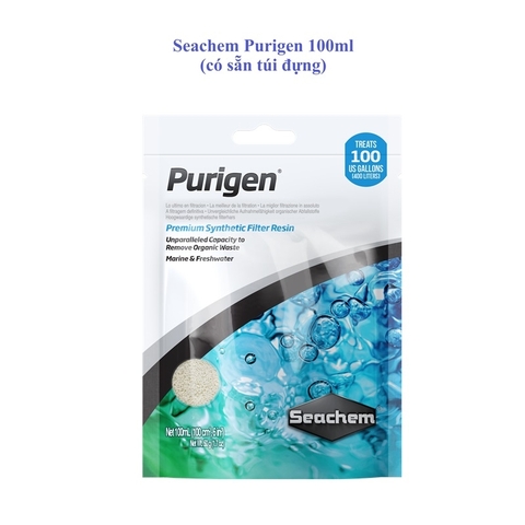 Seachem Purigen 100ml - 250ml - 500ml - 1L - 2L -Làm Sạch Nước Vượt Trội, Tái Sử Dụng Nhiều Lần