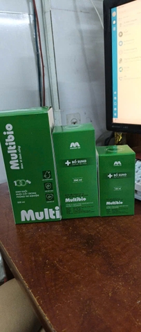 Vi Sinh Multibio - Khử mùi hôi tanh, làm trong nước thật nhanh