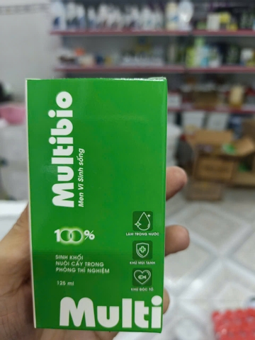 Vi Sinh Multibio - Khử mùi hôi tanh, làm trong nước thật nhanh