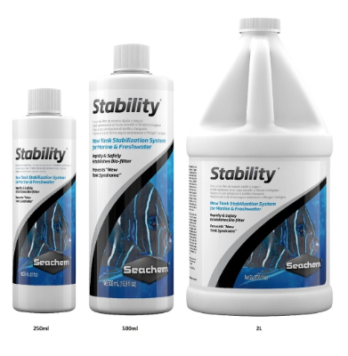 Vi sinh nước Seachem Stability 100ml, 250ml, 500ml, 1L, 2L men xử lý làm trong nước bể cá tép thủy sinh