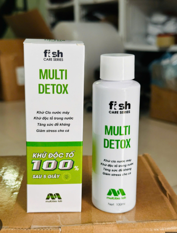 MULTI DETOX – GIẢI ĐỘC NƯỚC, ỔN ĐỊNH MÔI TRƯỜNG HỒ CÁ