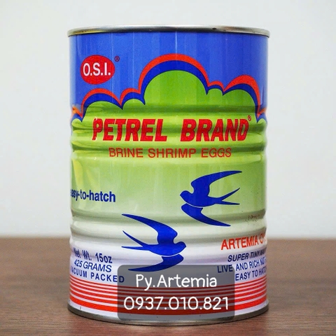 Artemia mỹ OSI con én chính hãng ( đáy đỏ, TLN 95% )