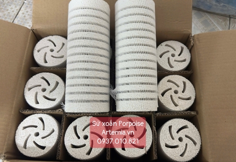 Nguyên thùng 12 thanh Sứ thanh Xoắn Bacteria House Porpoise kích thước 90 x 250 mm