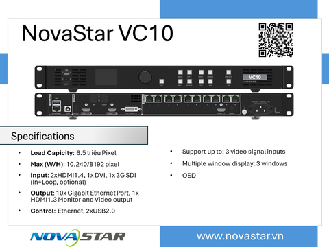 Bộ xử lý hình ảnh NovaStar VC10