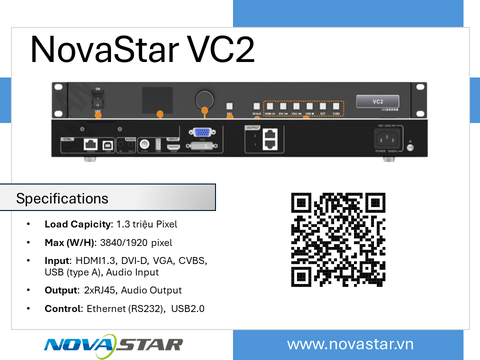Bộ xử lý hình ảnh NovaStar VC2