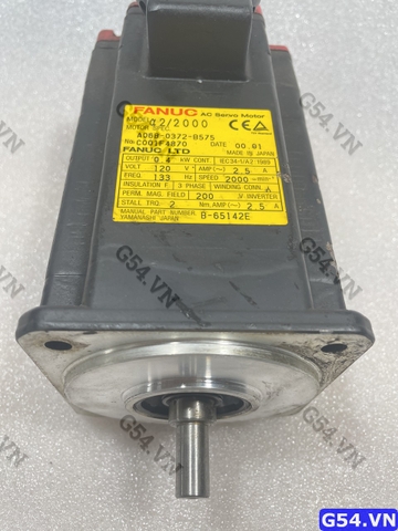 A06B-0372-B575 (a2/2000) AC SERVO MOTOR FANUC