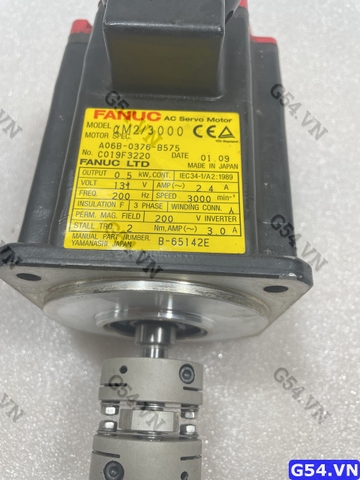 A06B-0376-B575 (aM2/3000) AC SERVO MOTOR FANUC