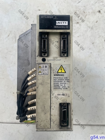 MDS-A-SVJ-10 - MITSUBISHI SERVO DRIVE UNIT - USED
