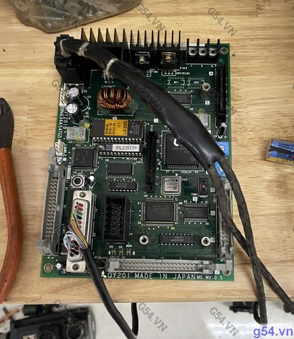 QY201 Board giải mã bàn phím và màn hình Mitsubishi Meldas M500 series