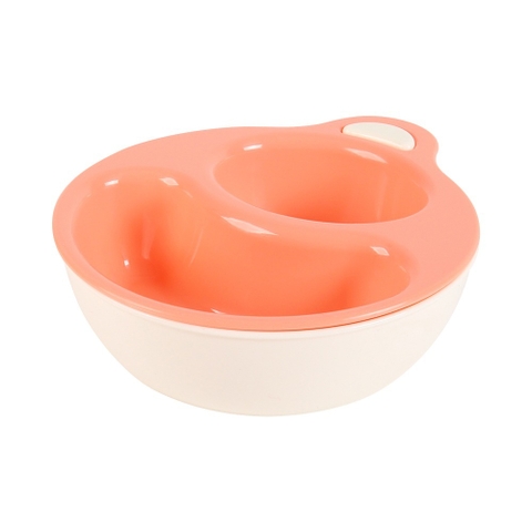 Bát ăn dặm chia ngăn Inomata - cam