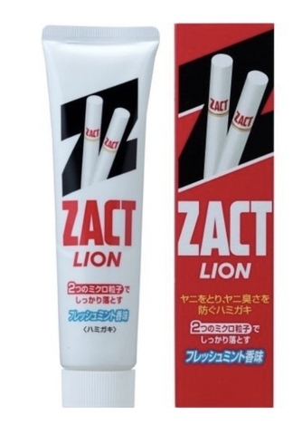 Kem đánh răng Lion Zact cho người hút thuốc 150g