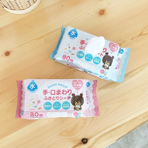 Giấy ướt em bé Kyowa 80 tờ