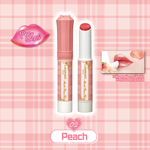 Son môi Canmake Muchi Puru Tint thỏi 2.5g (01 Màu be cam)