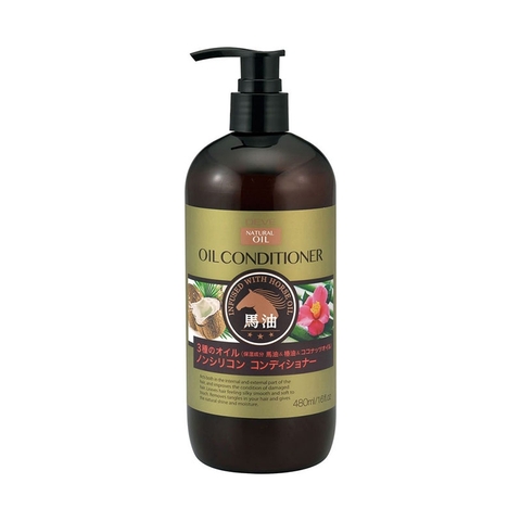 Dầu xả Deve chiết xuất dầu ngựa giúp tóc bóng mượt, bồng bềnh chai 480ml