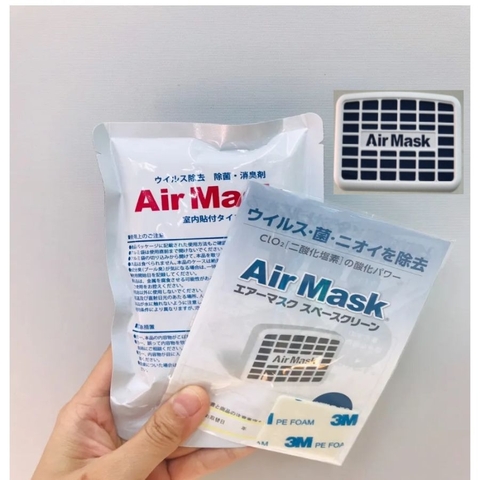 Airmask đặt phòng diệt virus, kháng khuẩn trong vòng 2 tháng