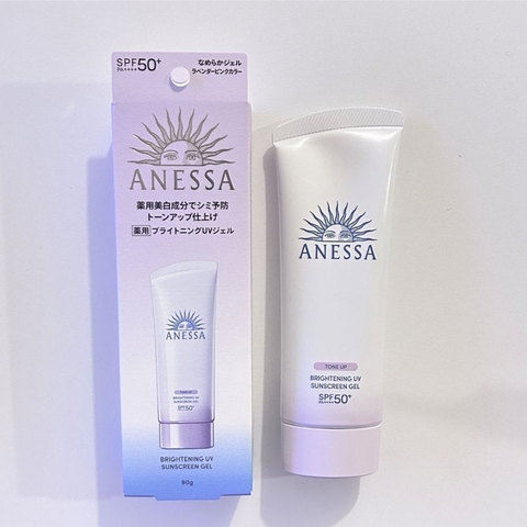 Kem chống nắng Anessa SPF50+ PA++++ 90g dạng gel - dưỡng sáng, nâng tông da 2024