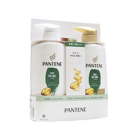 Dầu gội xả Pantene PRO-V (dầu gội 270ml+ dầu xả 270g) - màu xanh lá (suôn mượt)
