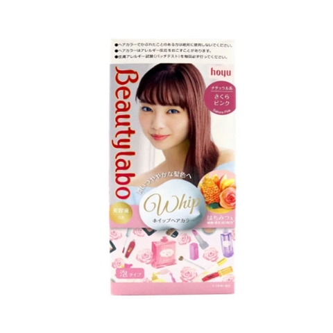 Nhuộm tóc Hoyu Beauty Lab Whip tạo bọt (nhiều màu) (Sakura Pink)