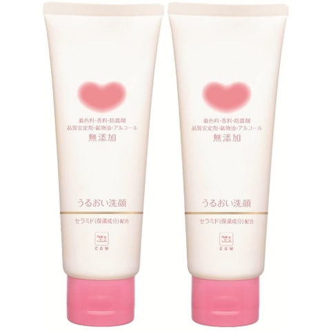 Sữa rửa mặt Cow dưỡng ẩm chiết xuất từ sữa bò tự nhiên 110g (hồng)