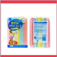 Set 5 mút rửa bát Kokubo bọc lưới