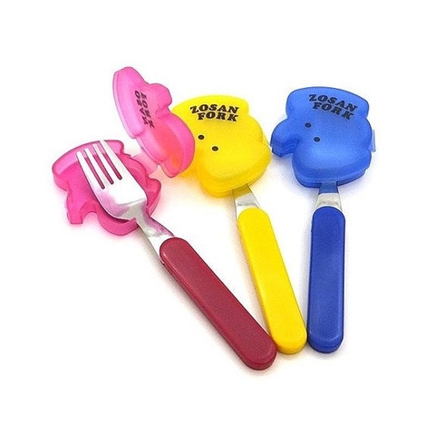 Dĩa inox Echo có nắp đậy hình thú