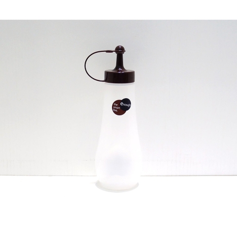 Chai đựng nước sốt Inomata 330ml - nâu