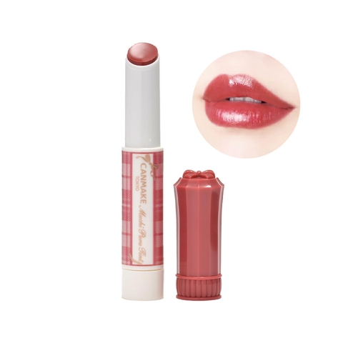 Son môi Canmake Muchi Puru Tint thỏi 2.5g (03 Màu đỏ rượu vang)