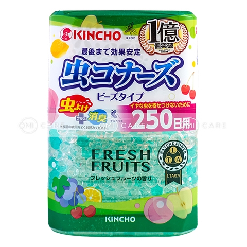 Dung dịch làm thơm phòng và đuổi muỗi Kincho 250 ngày (Hương trái cây)