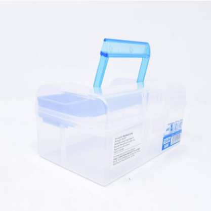 Hộp chữ nhật 17cm Yamada - quai xanh