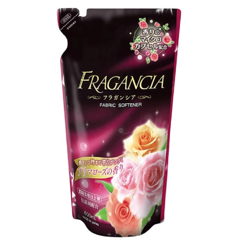Nước xả vải Fragancia 600ml - hoa hồng