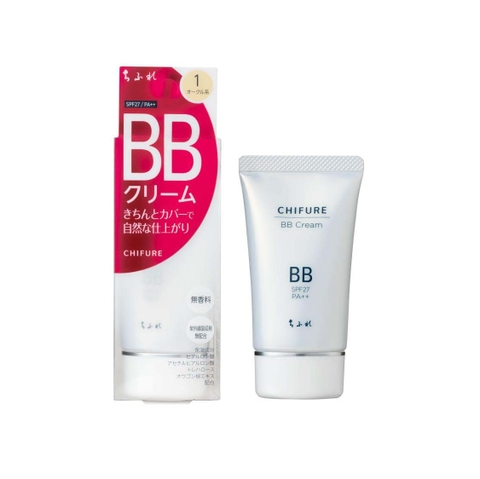 Kem nền BB Cream Chifure SPF27/PA++ 50g (3 màu) (1 - Trắng Sáng)