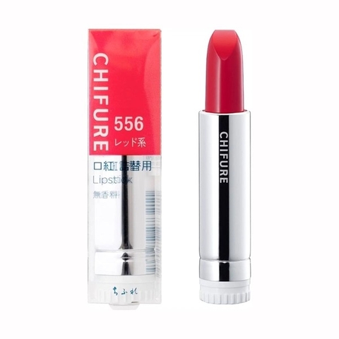 Son môi Chifure Lipstick thỏi 3.8g (nhiều màu) (S556 đỏ tươi )