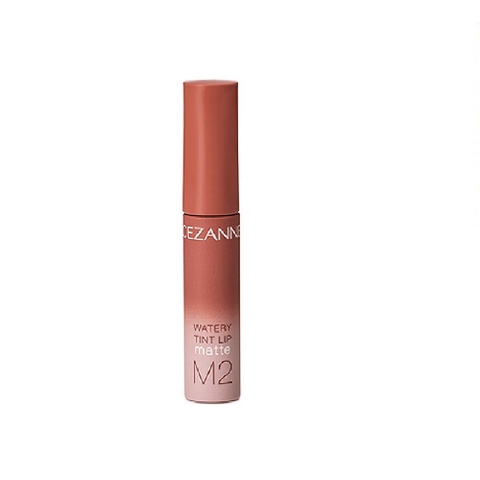 Son môi Cezanne Watery Tint Lip 4g (2 màu) (M2 Warm Orange)
