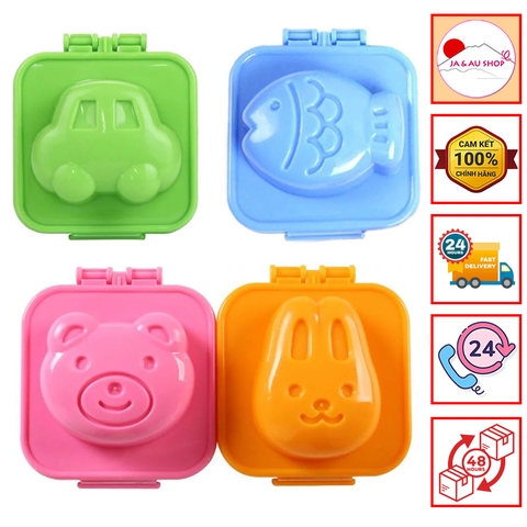 Khuôn làm cơm Kokubo hình thỏ gấu