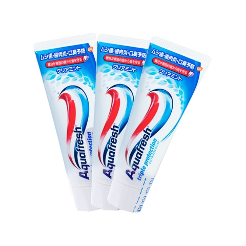 Kem đánh răng Aquafresh 140g (3 vị) (Bạc hà)