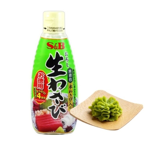 Mù tạt bào tươi S&B Wasabi 175g