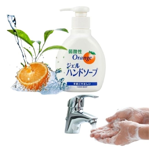 Dung dịch nước rửa tay Rocket hương cam 200ml