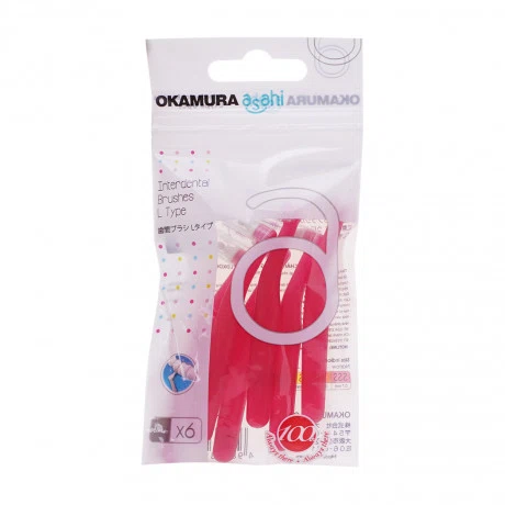 Bàn chải kẽ răng Okamura Asahi 6 chiếc