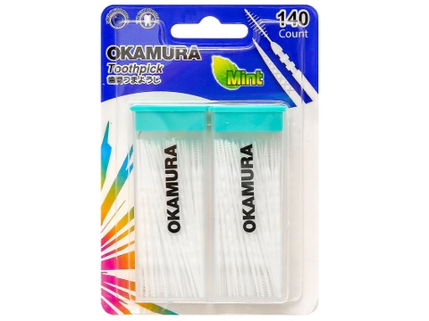 Tăm nhựa nha khoa Okamura 140 cây