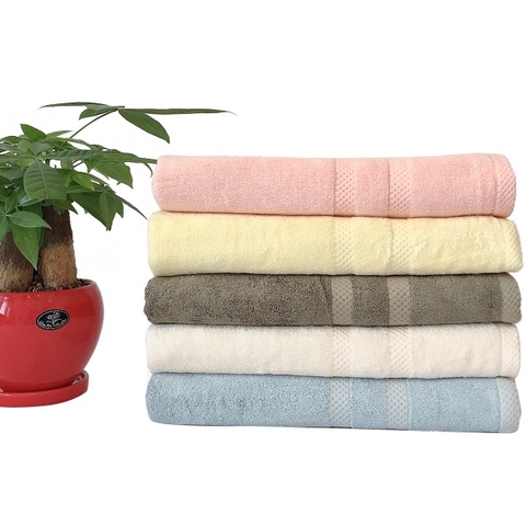 Khăn tắm sợi tre S'Baby Uchibaby 60x120 cm (nhiều màu)