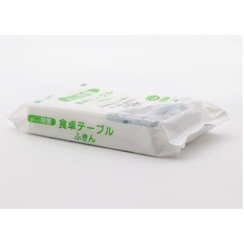 Khăn ướt vệ sinh bàn ăn S Select khử trùng 99.9% túi 50 tờ